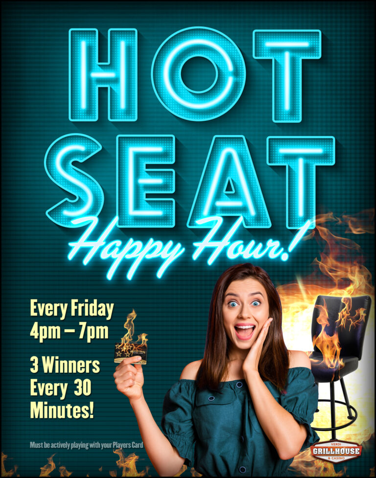 GH23-0143 VGC Hot Seat Happy Hour Poster