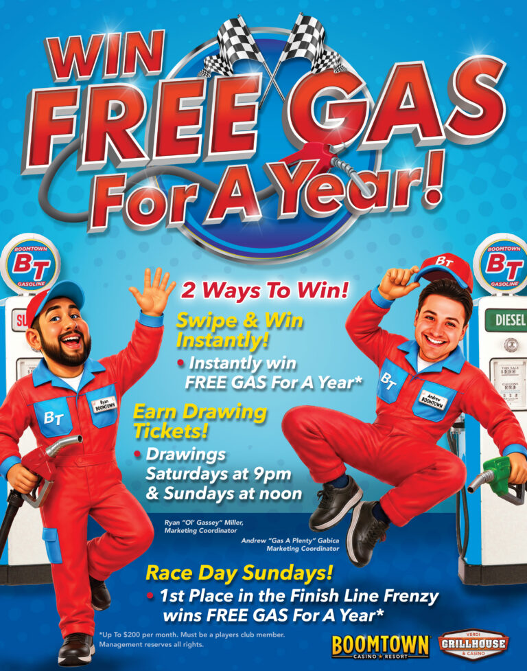 BT26-0122 Free Gas For A year Poster